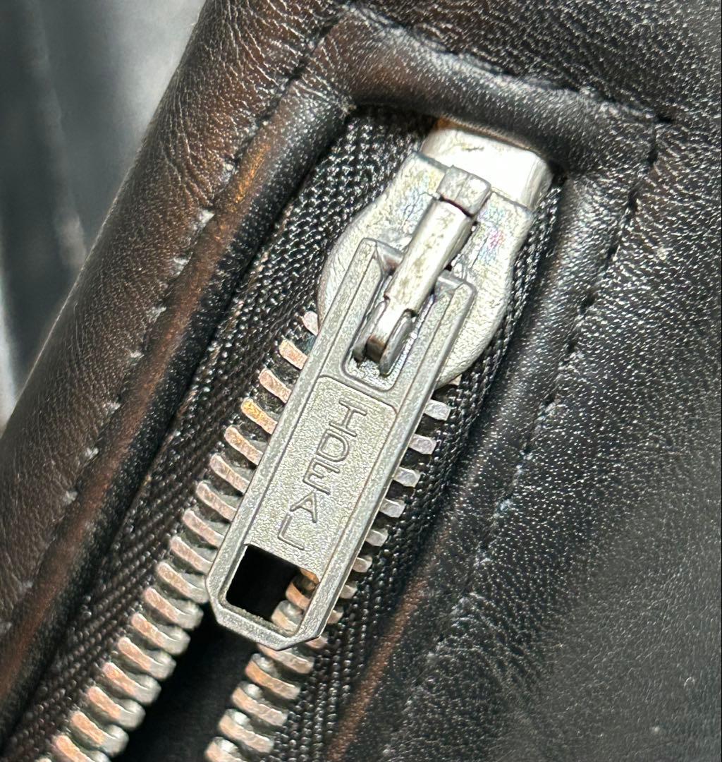 SCHOTT 141 USA製 シングルライダースジャケット 36 黒