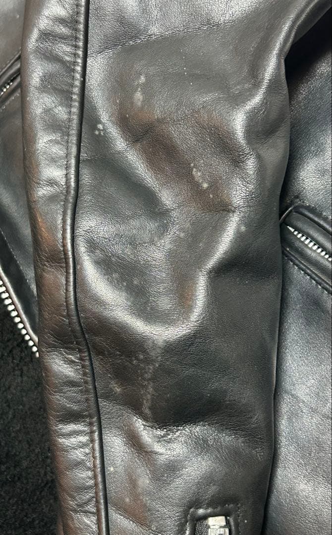 SCHOTT 141 USA製 シングルライダースジャケット 36 黒