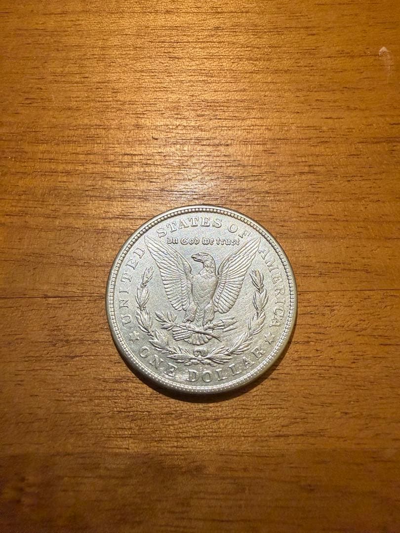 【1ドル銀貨】モルガンダラー 1921年 自由の女神 イーグル 箱付き