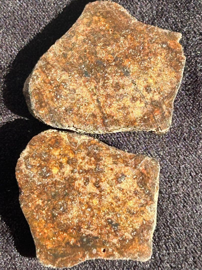 コンドライト隕石L5-6 鑑別書付き モロッコ産