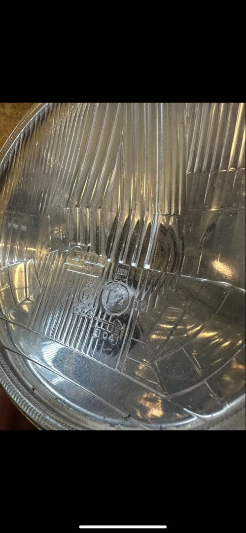 シビエ凹みヘッドライト　当時物　希少