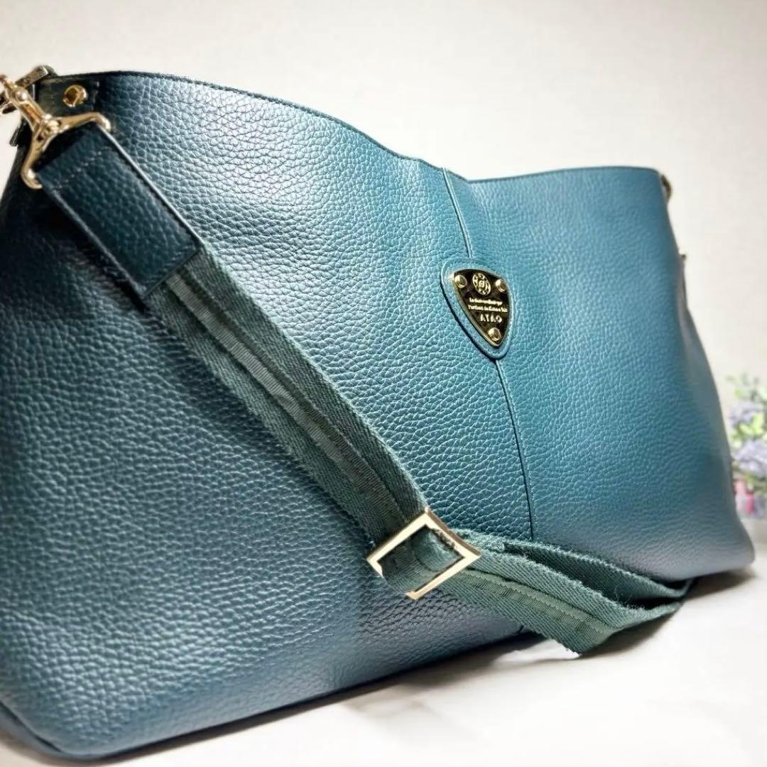 【美品】　アタオ　エルヴィプラス　新型　バッグ　2WAY 限定カラー　現行モデル