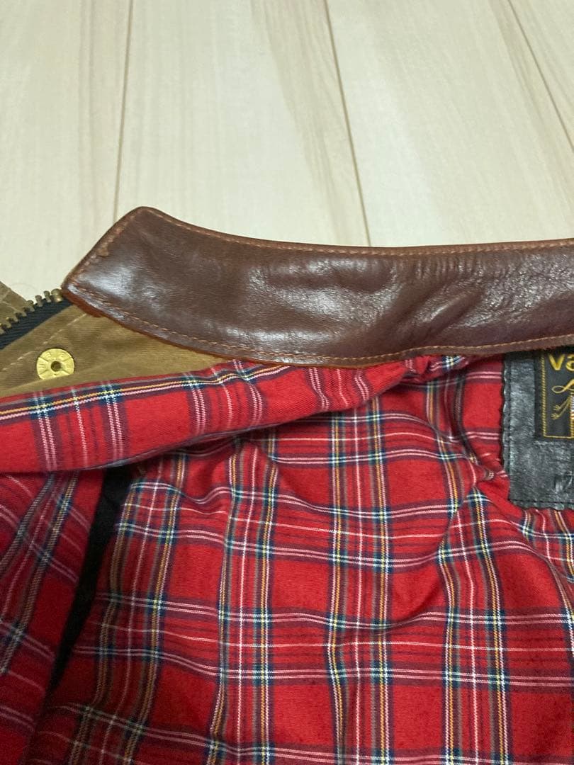 バンソン ボーダー オイルドコットン ライダースジャケット ストーマートライアル