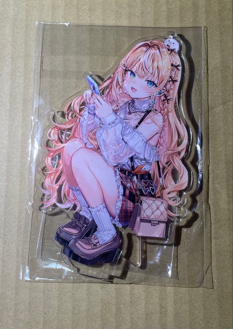 c107 さしみねこ屋　ももこ　五十嵐梨花ちゃんアクリルスタンド