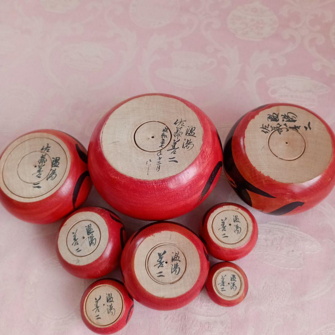 佐藤善ニ　だるまこけし　津軽　温湯