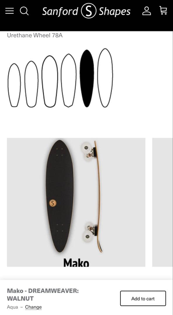 セイちゃん　SANFORD SHAPES Mako