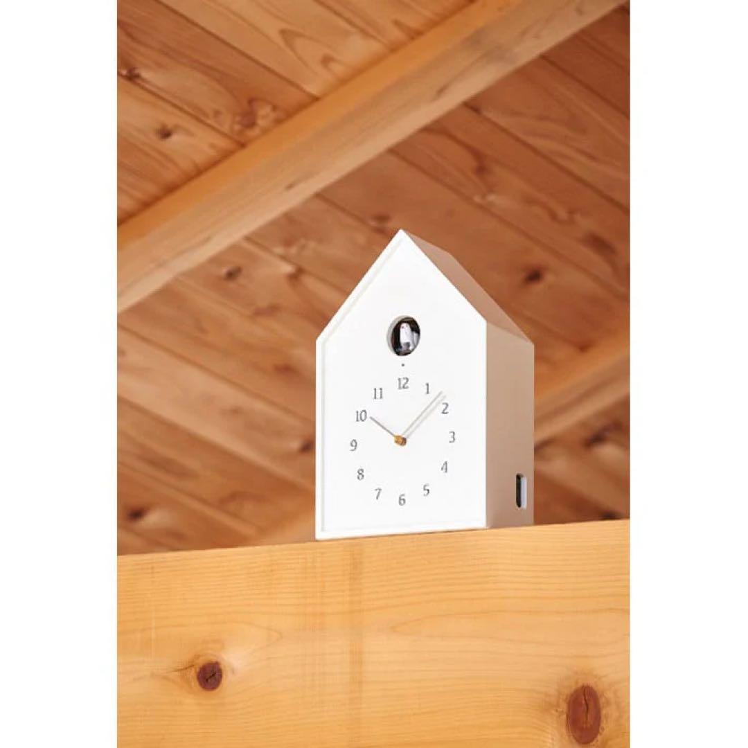 レムノス カッコー時計 鳩時計 NY16-12 WH Lemnos