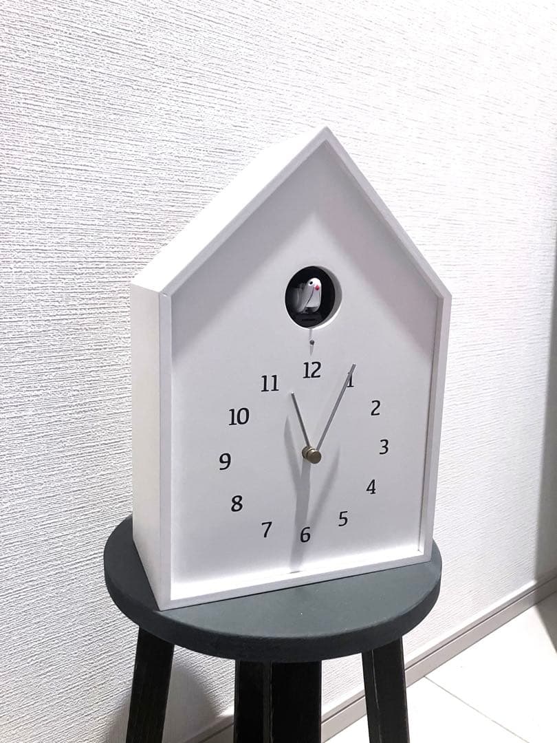 レムノス カッコー時計 鳩時計 NY16-12 WH Lemnos