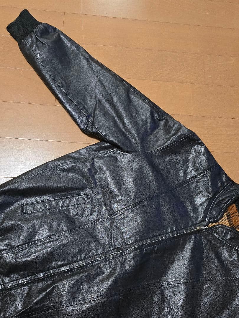 70s.ジャパンビンテージ.レザージャケットCAROL .矢沢永吉