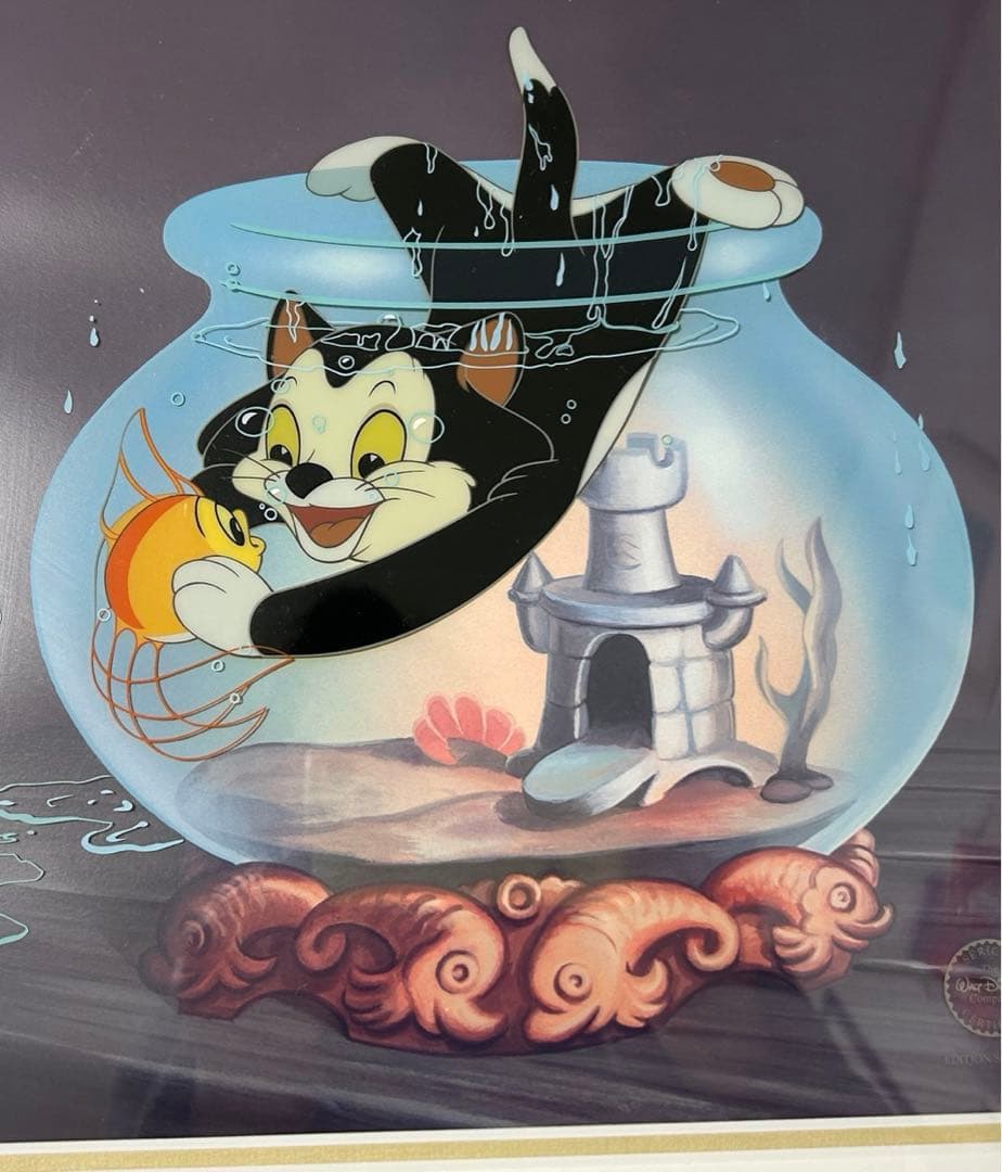 ディズニー　フィガロのセル画