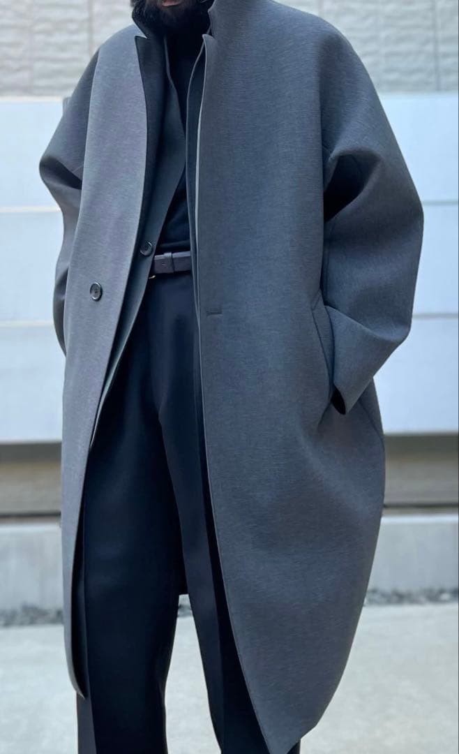 RAINMAKER COCOON COAT/STONE コクーンコート