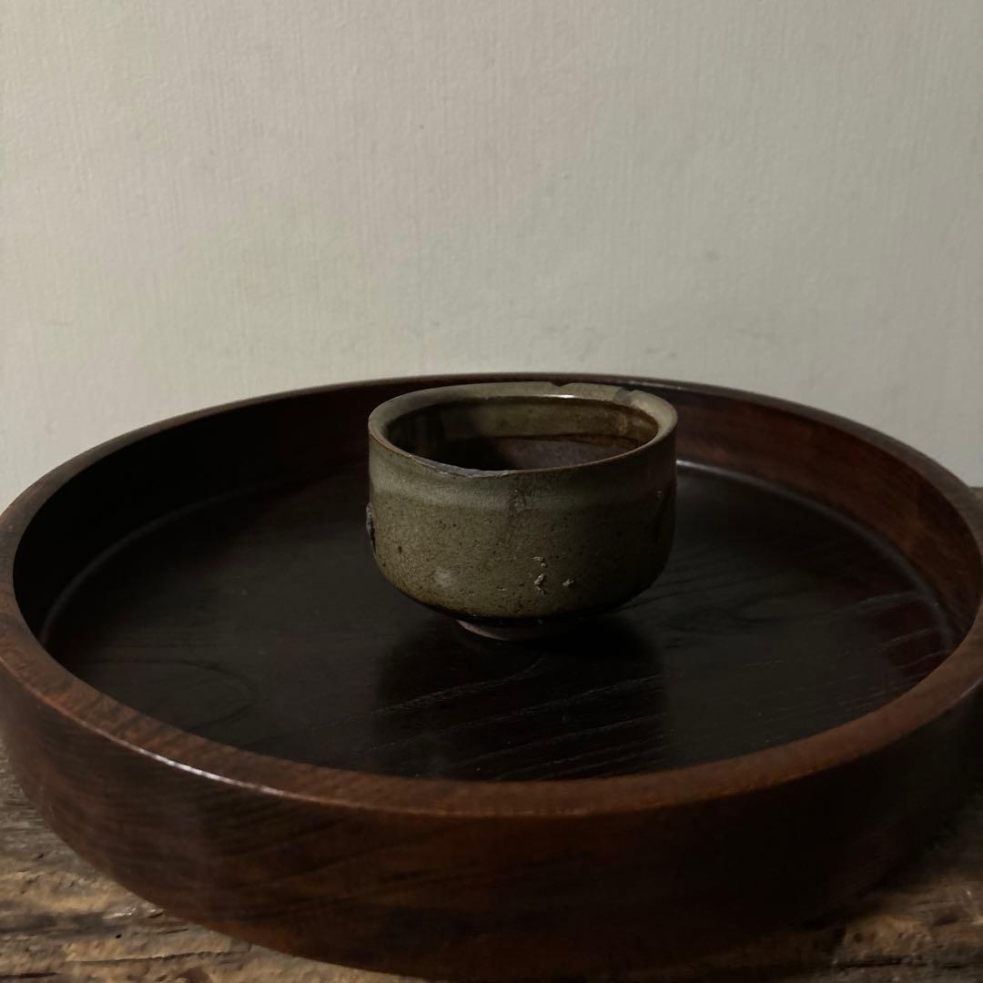木原　唐津茶碗　陶片　骨董　茶道具　古陶磁　古伊万里アンティーク　李朝　古伊万里