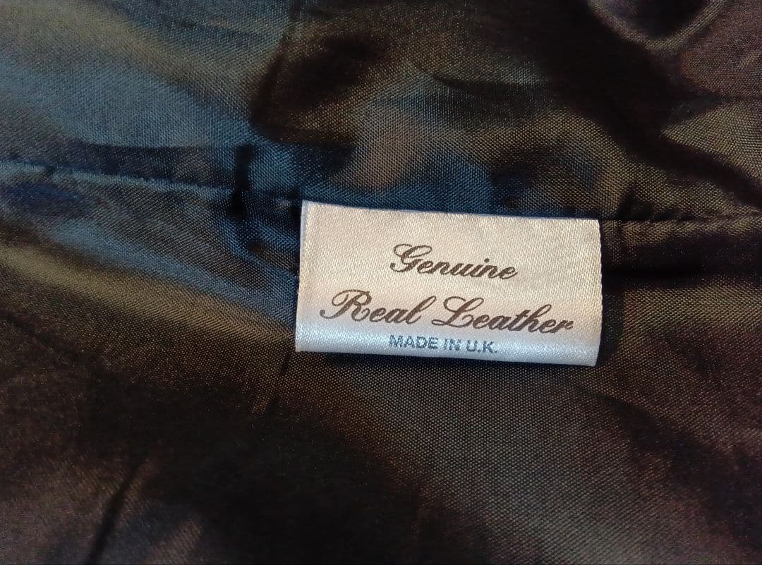 666シングルライダース34ブラック黒ステアハイド英国製