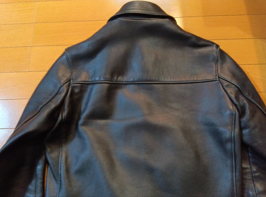 666シングルライダース34ブラック黒ステアハイド英国製