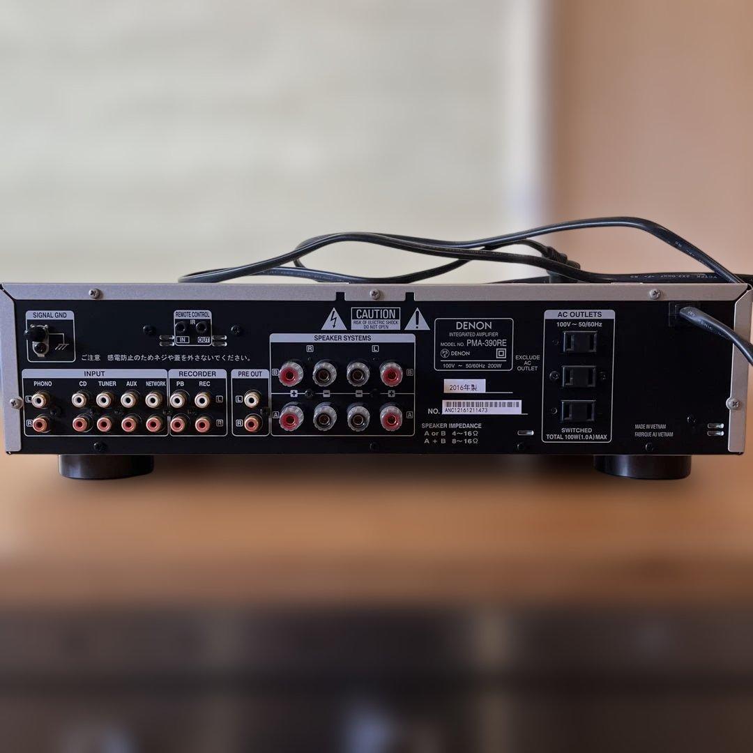 DENON PMA-390RE 2016年製　デノンアンプ