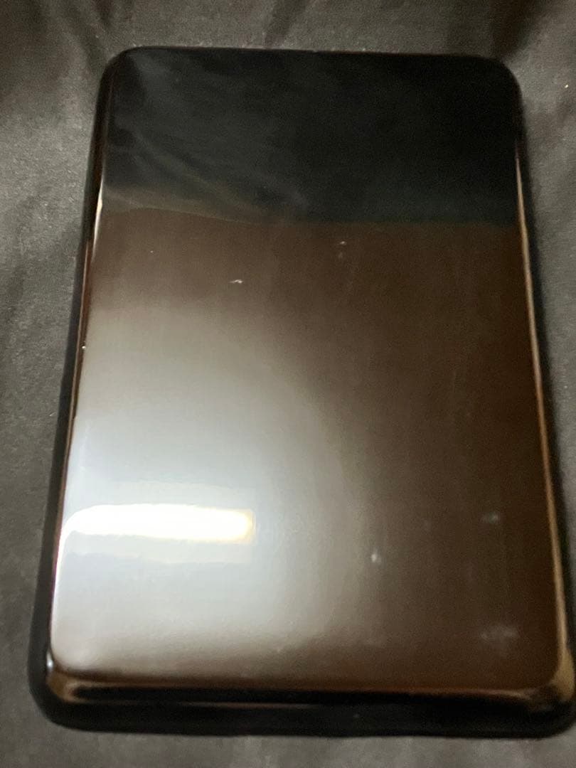 輪島塗　着本堅地　 菊彫り　木製　トレイ　未使用　B2167