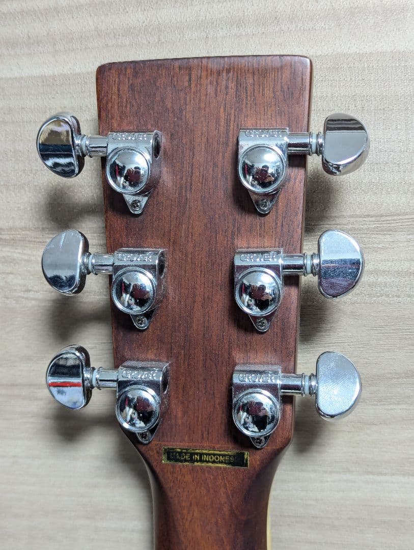 S.YAIRI YF-38 Groverペグ トップ単板