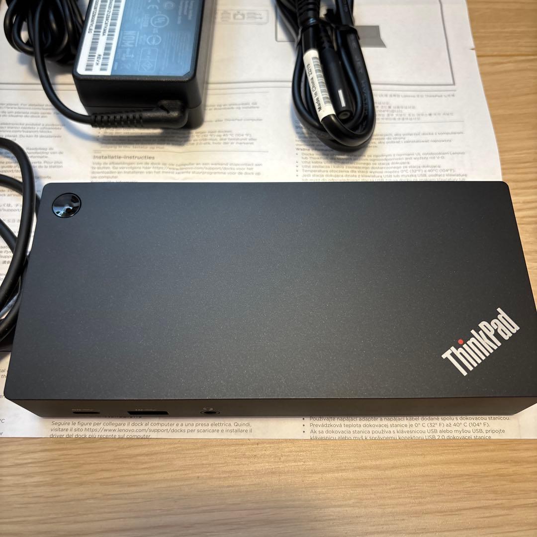 ThinkPad USB-C Dock Gen2 Lenovo 充電器