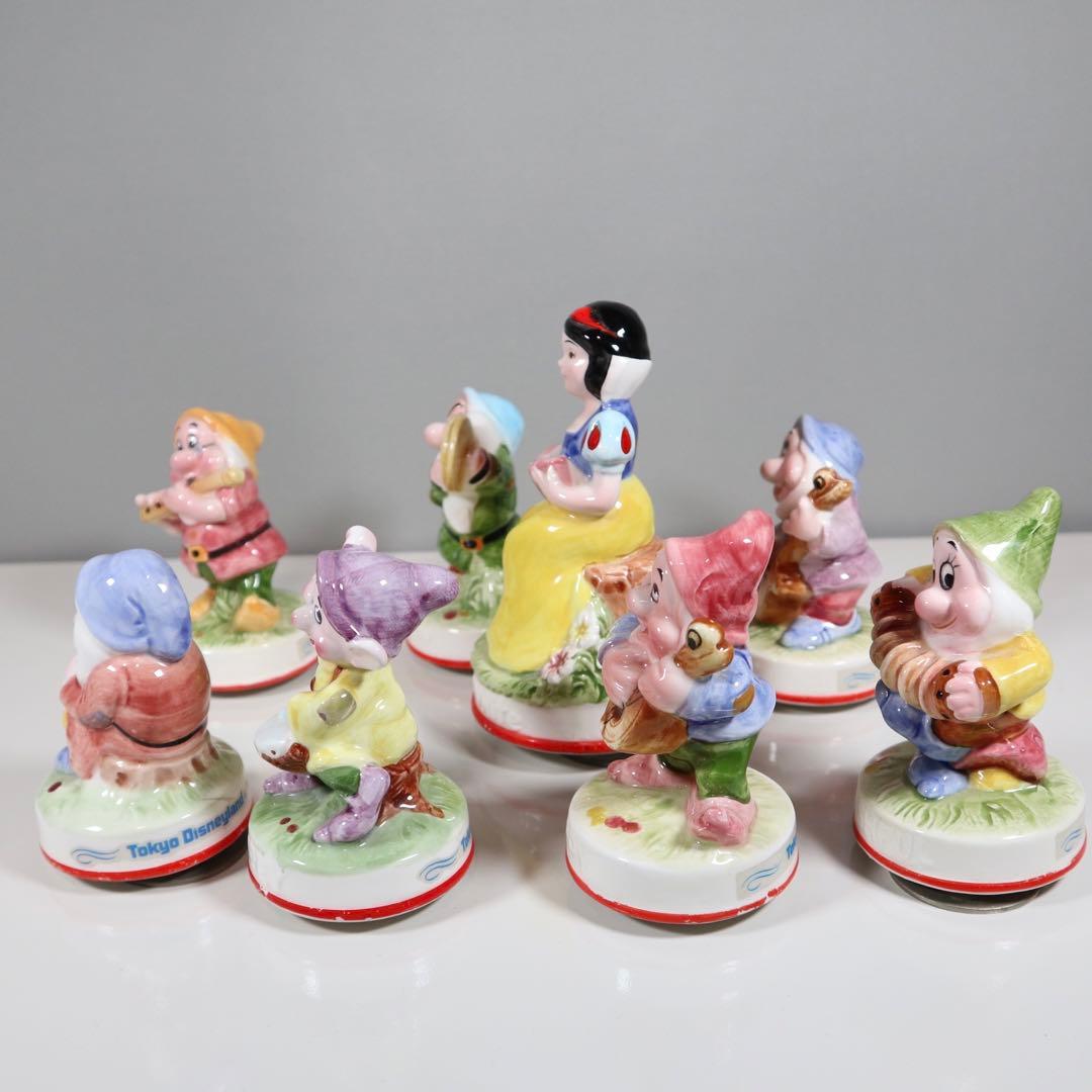【希少】DISNEY 日本製　白雪姫と7人の小人　フルセットオルゴールディズニー