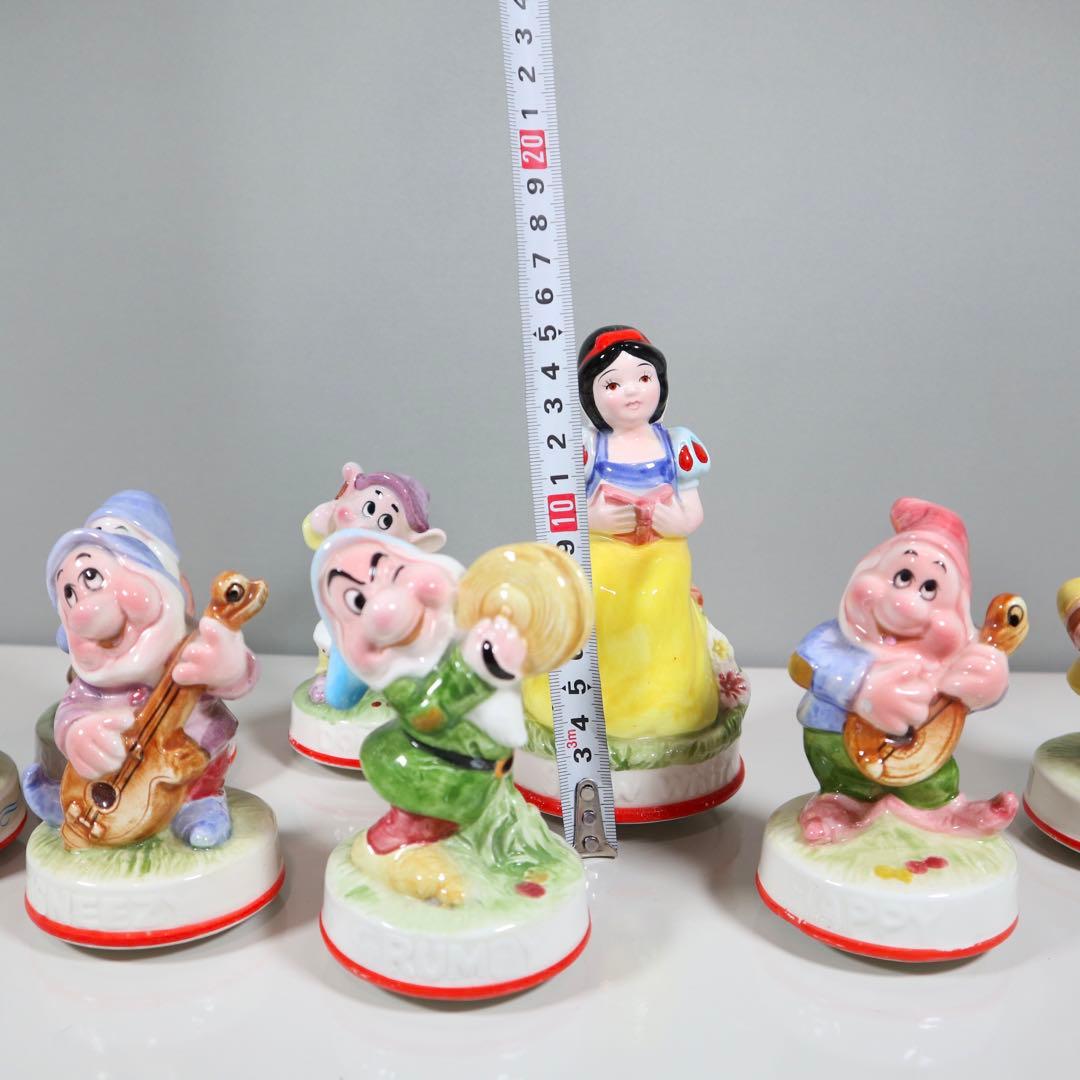 【希少】DISNEY 日本製　白雪姫と7人の小人　フルセットオルゴールディズニー