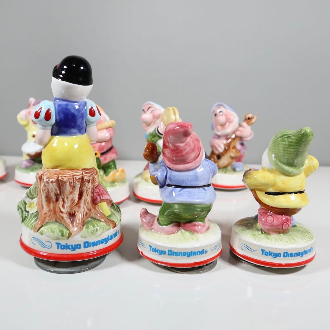 【希少】DISNEY 日本製　白雪姫と7人の小人　フルセットオルゴールディズニー