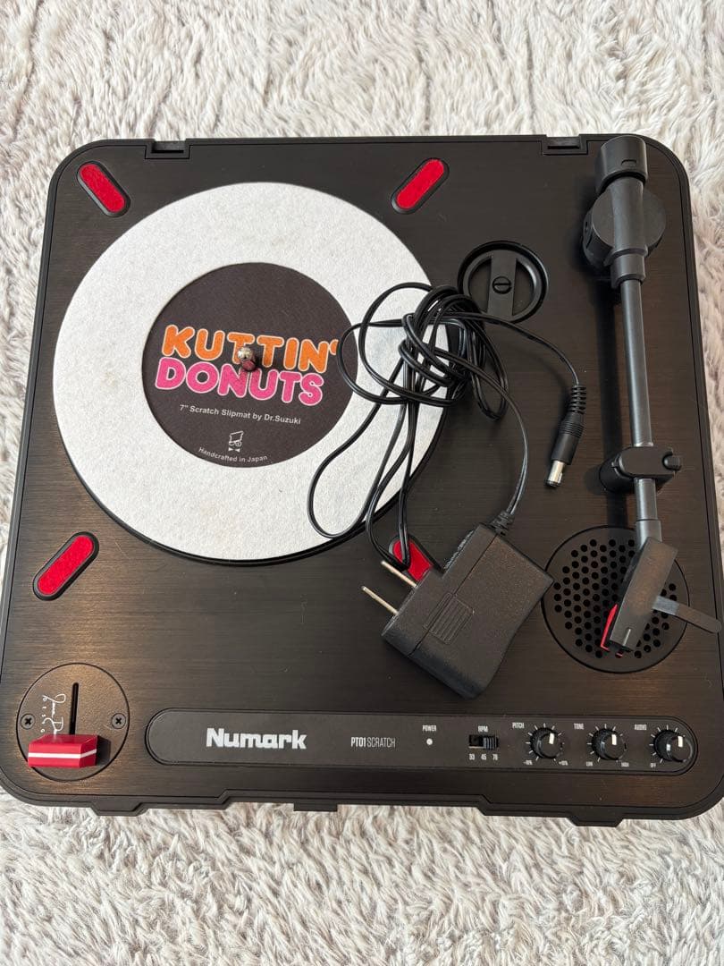 Numark PT01 Scratch ポータブルターンテーブル