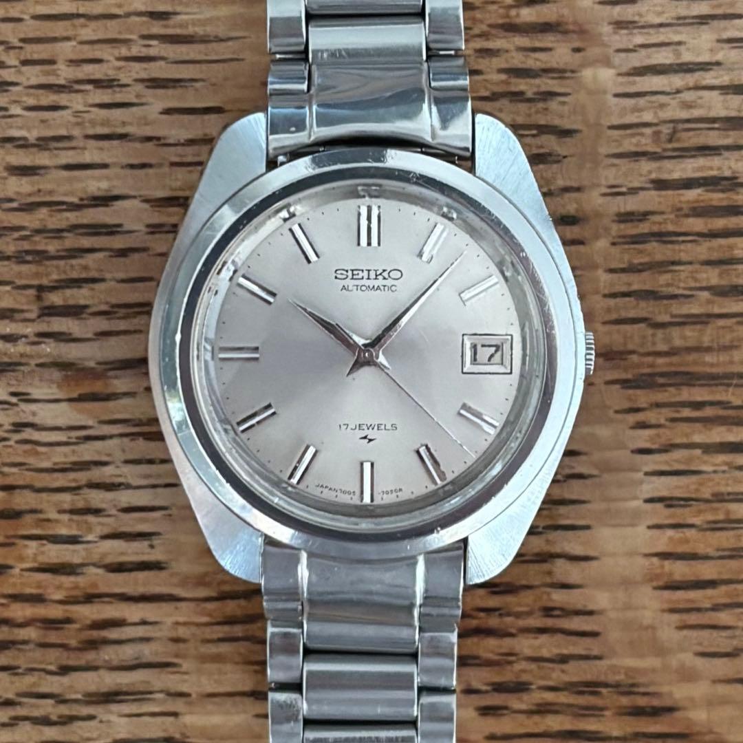 【稼働品】セイコー7005-7030 SEIKO 自動巻き 腕時計 ヴィンテージ