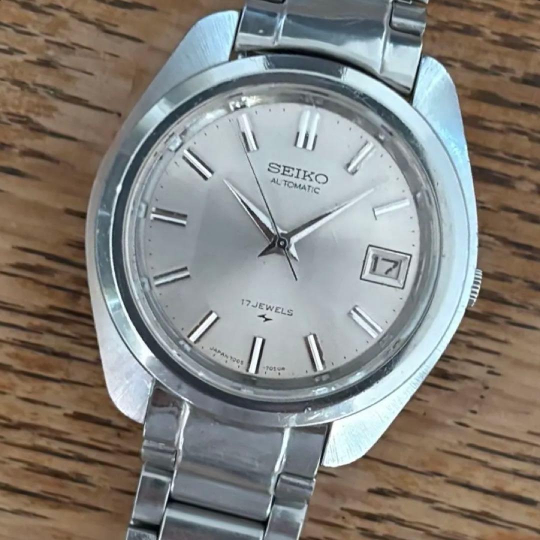 【稼働品】セイコー7005-7030 SEIKO 自動巻き 腕時計 ヴィンテージ
