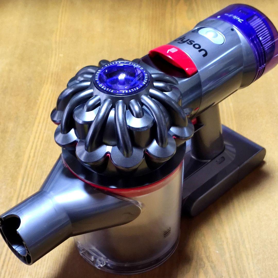 ダイソン V8 SV10 掃除機 分解清掃済み 動作品 純正バッテリー３つセット