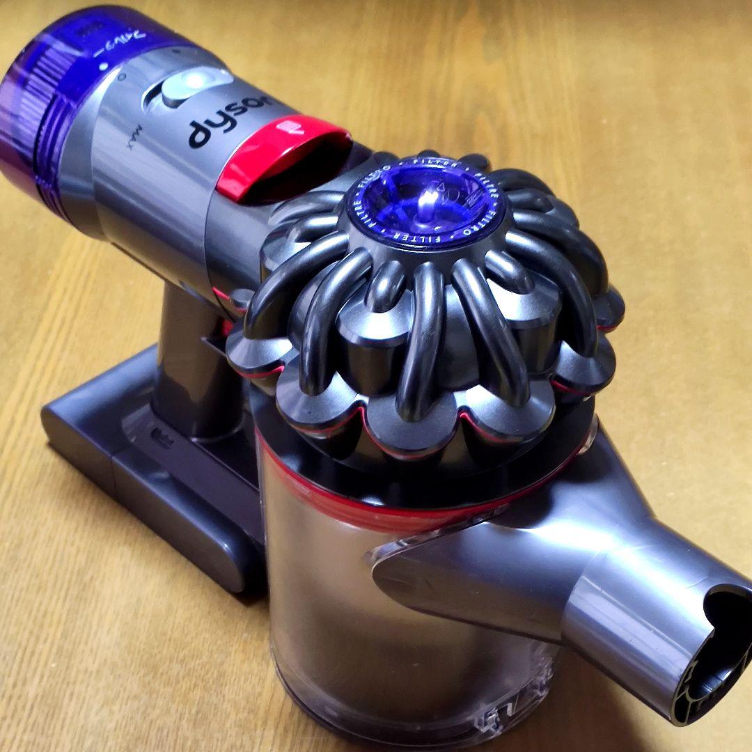 ダイソン V8 SV10 掃除機 分解清掃済み 動作品 純正バッテリー３つセット