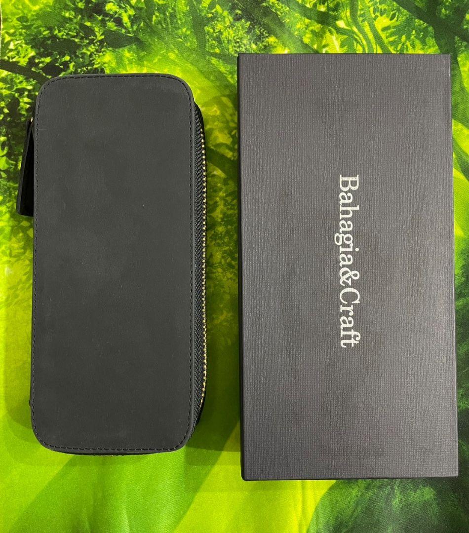 Bahagia（バハギア） 廣瀬鐵筆堂モデル クレイジーホースレザー／ブラック