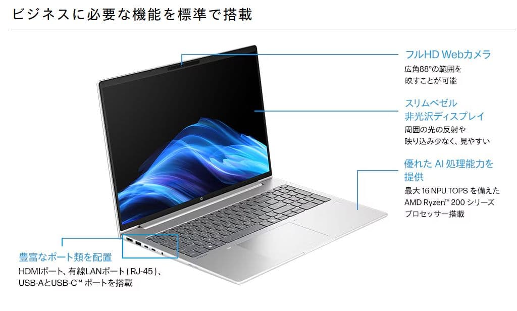 HP ノートパソコン　Probook 4 G1iR 新品