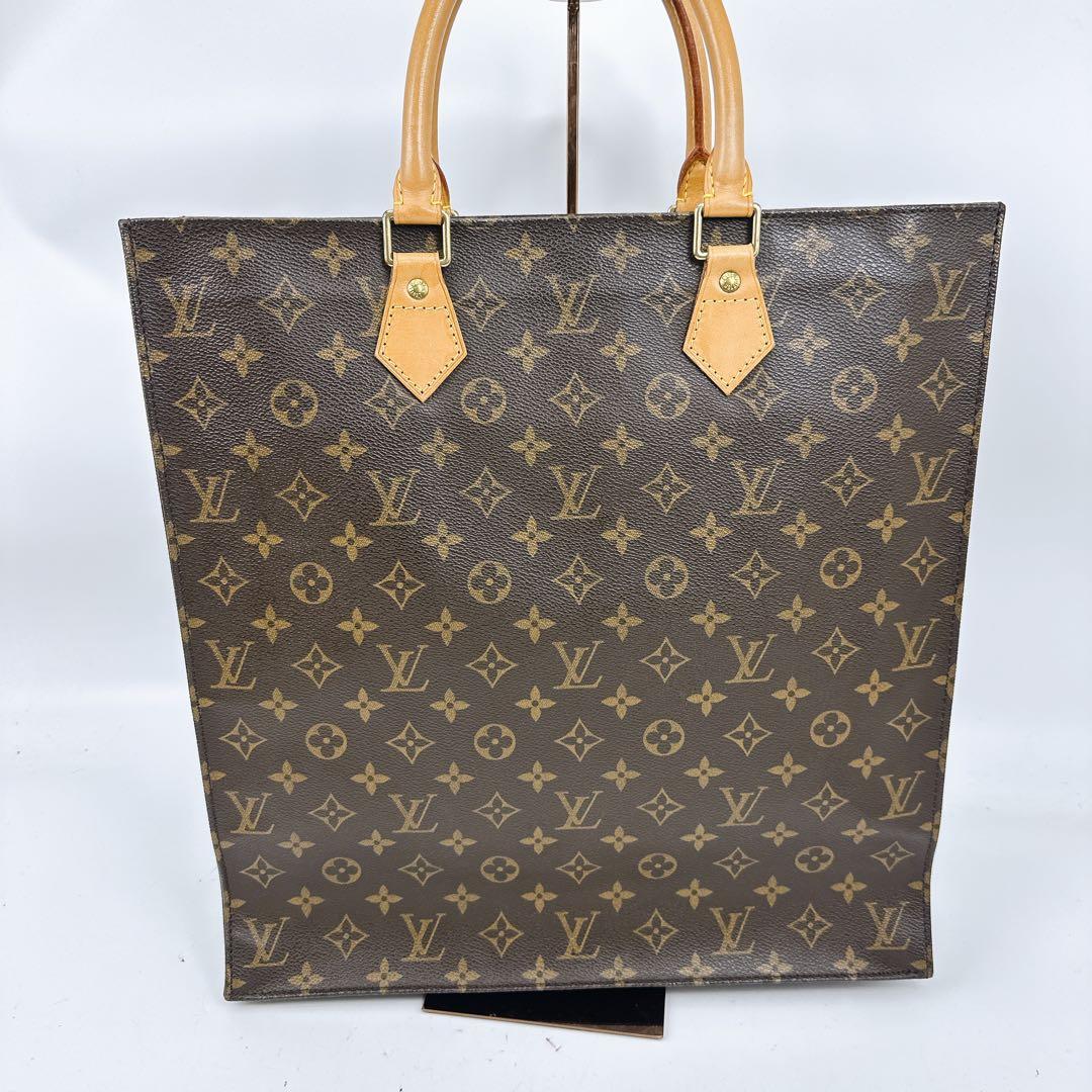 ルイヴィトン　モノグラム　新型　サックプラ　トートバッグ