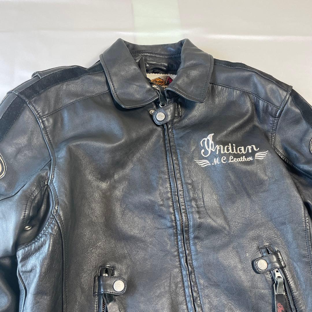専用　インディアンモーターサイクル　カウレザー　牛革　シングル　レザージャケット