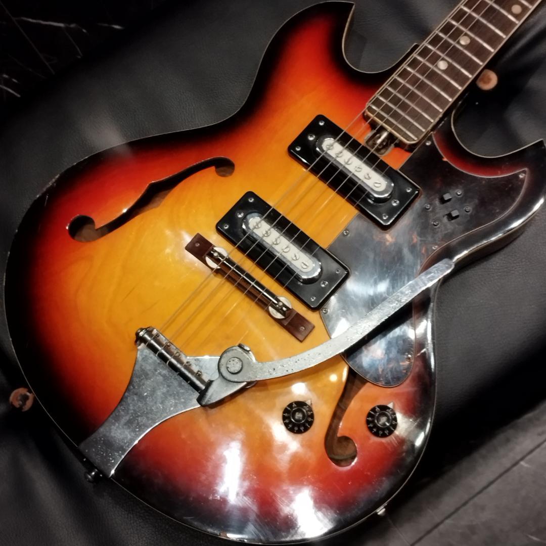 Norma ノルマ 60年代製 ビザール エレキギター　Tomboフルアコ