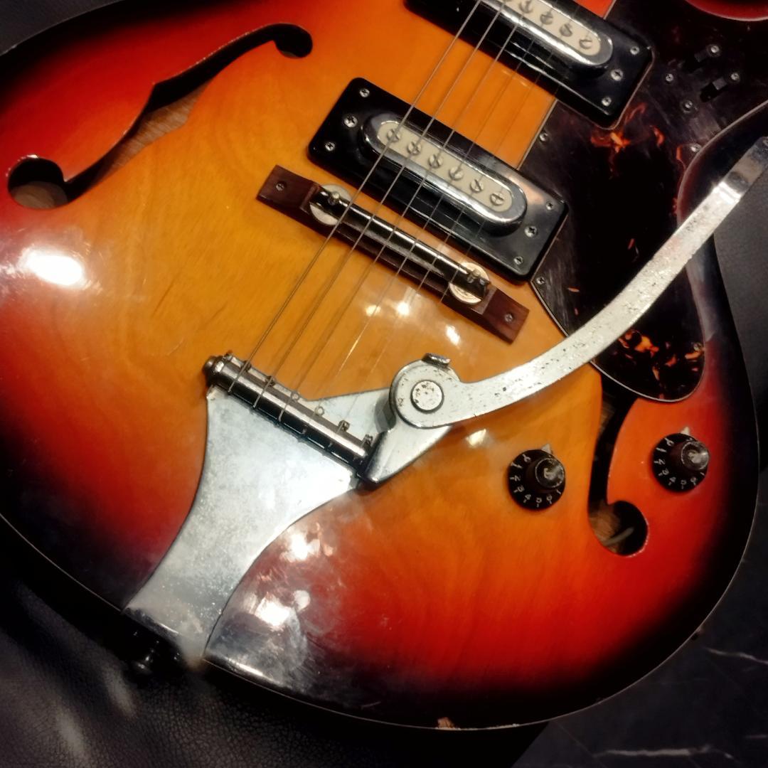 Norma ノルマ 60年代製 ビザール エレキギター　Tomboフルアコ