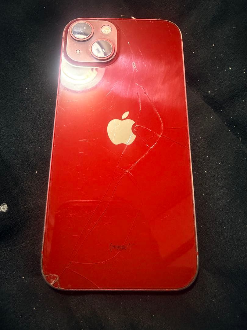 ジャンクSIMフリーiPhone 13 (512GB) レッド