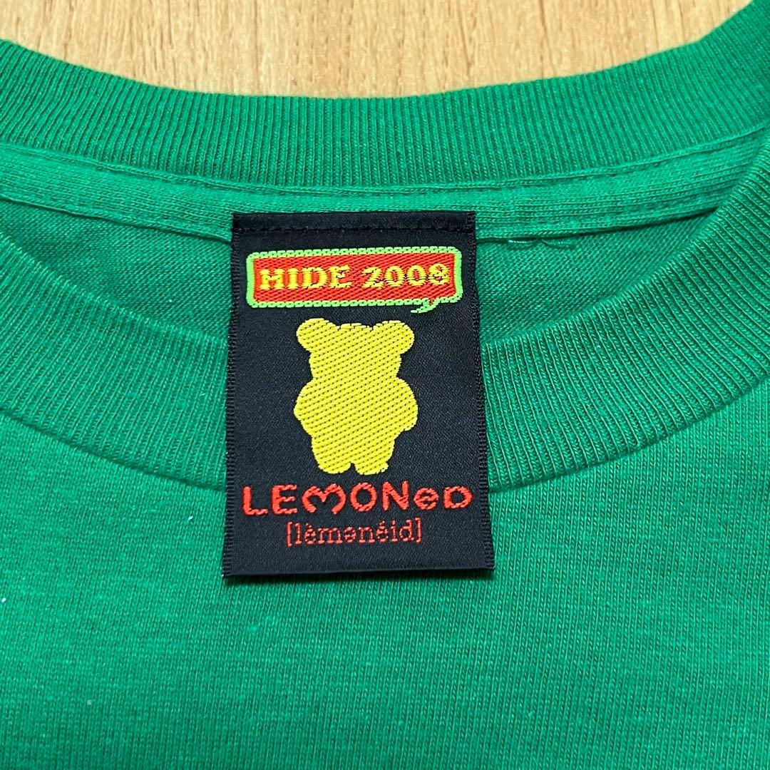hide LEMONeD Doohickie Tシャツ グリーン 2008 S
