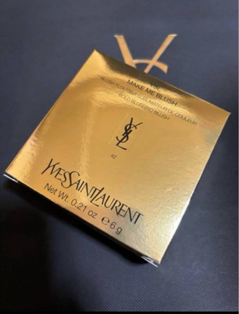 YSL メイクミーブラッシュ パウダー　42 新品　ベビードールピンク