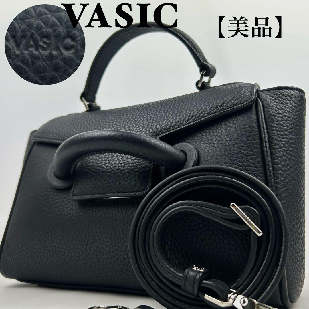 【超美品】ヴァジック　エバーミニミニ　ハンドバッグ　レザー　2wayショルダー