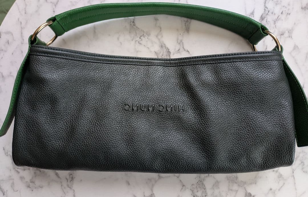 HINC NUNC ヒンクヌンク　レザーバッグ