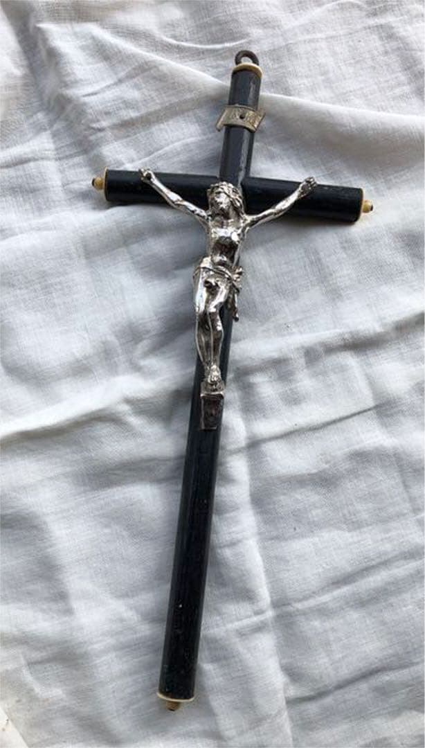 木の十字架フランスアンティーク T19