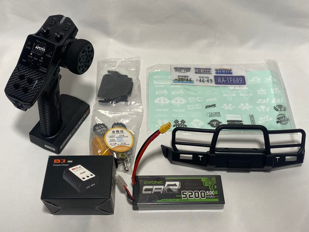 FMS FCX10 PRO トヨタ ランドクルーザー80 バッテリー充電器付き