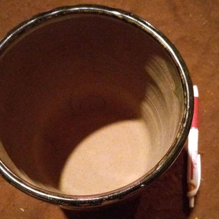 中国陶磁器　磁州窯　浮き彫り筒型壺