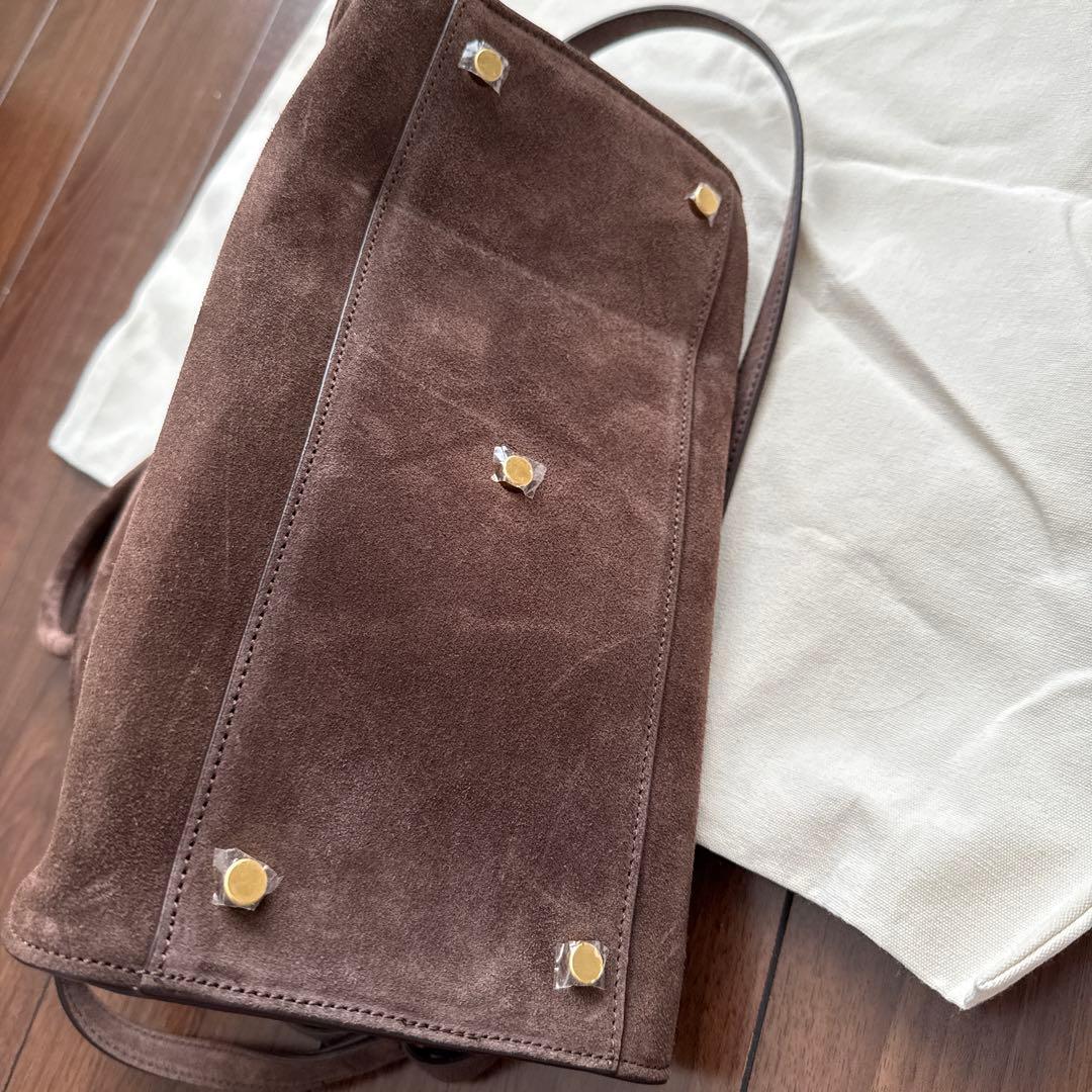 ELBORN スエード　ブラウン momet バッグ