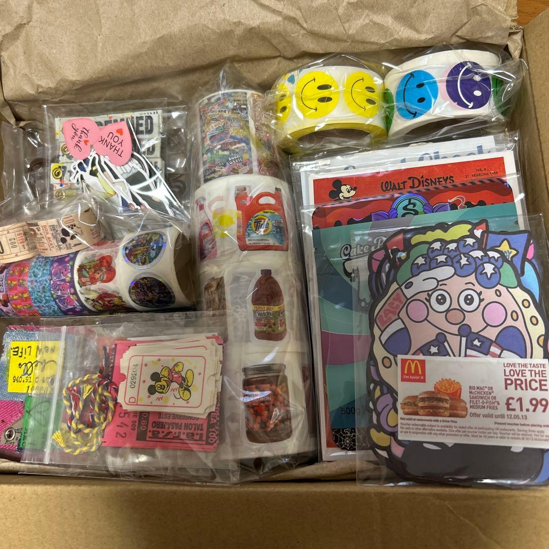 アメキャラヴィンテージ素材まとめ⭐️ロールシール、マスキングテープなど