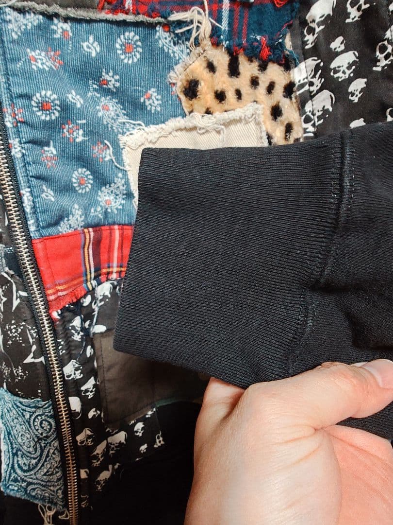 シュプリーム パッチワークパーカ FW22 Supreme Patchwork