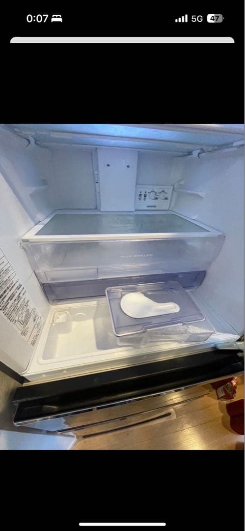 三菱　冷蔵庫　MR-CX37E-BR