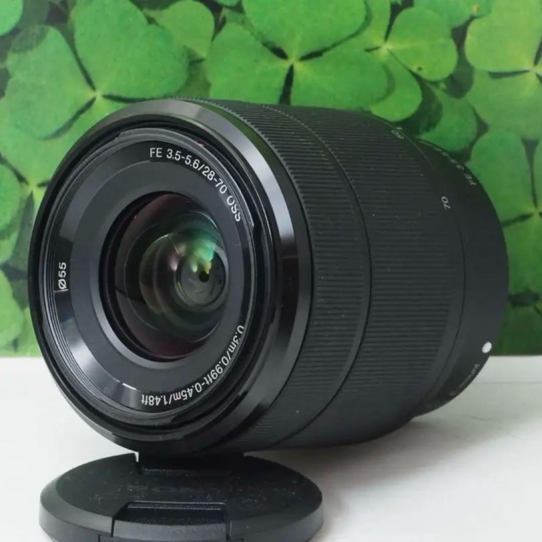 【美品】Sonyソニー⭐️FE 28-70mm フルサイズ対応 標準レンズ 黒