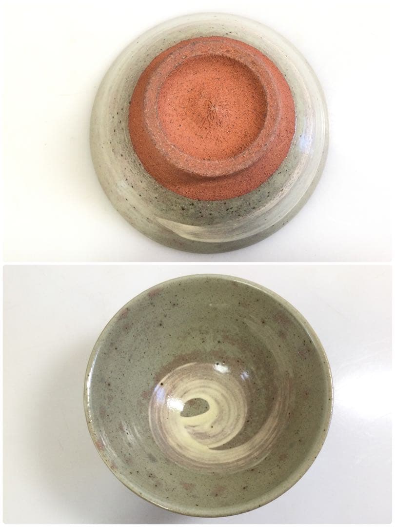 組茶碗 数茶碗 十客揃 刷毛目茶碗 抹茶椀 雅作 茶道具 供箱 L319